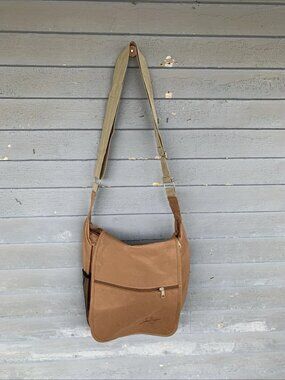 National Audubon Society 11” x 12” Multi-Pocket Khaki Field Bag